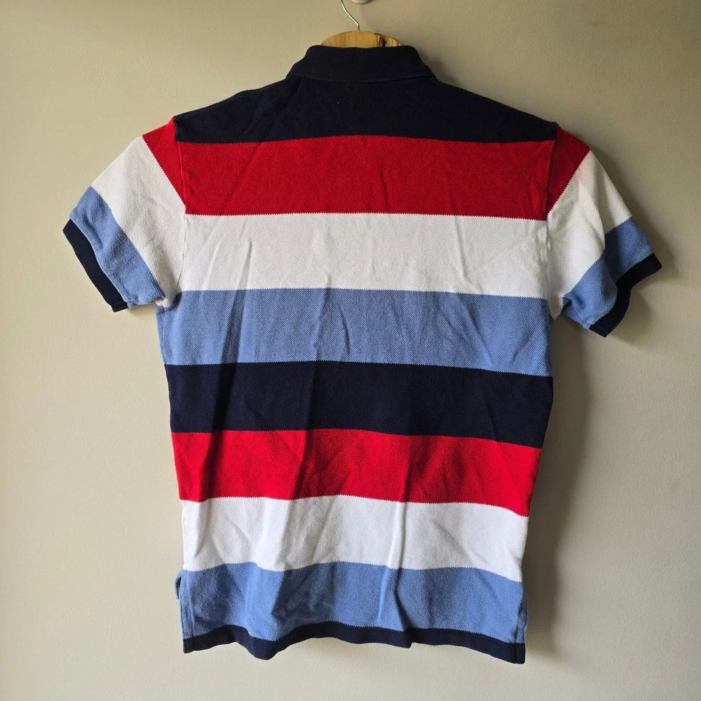 Polo Ralph Lauren Men's Striped Short Sleeve Polo Shirt Size L